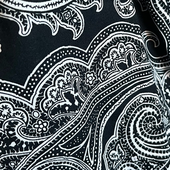 Lauren Ralph Lauren Paisley Print Blouse S - Picture 6 of 9
